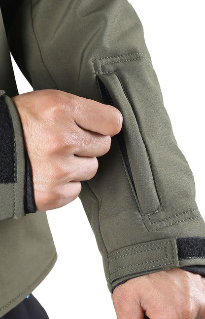 Winter Combat Jacket Green For Men | HustlersOnlyUK