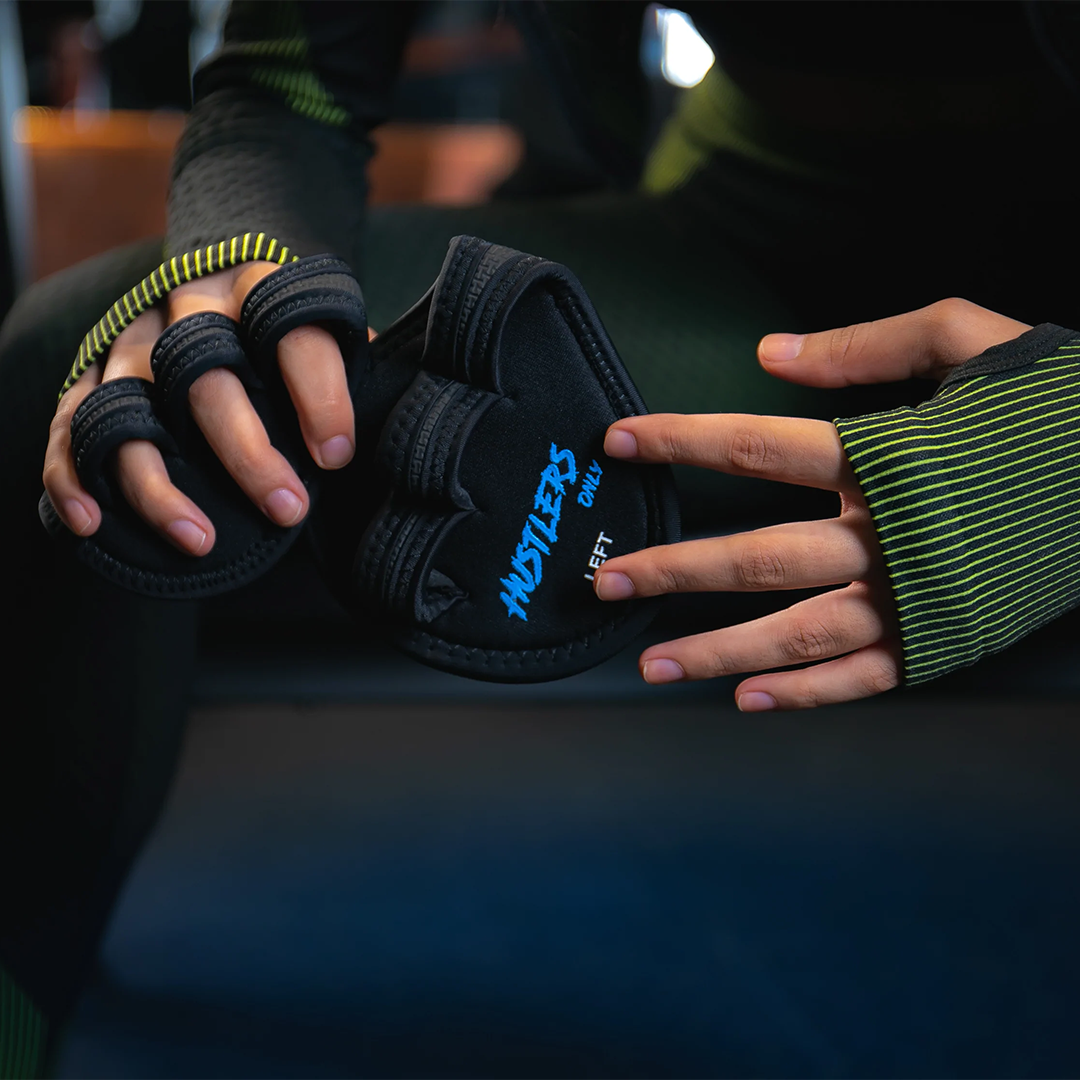 Workout Hand Grips For Gym | HustlersOnlyUK