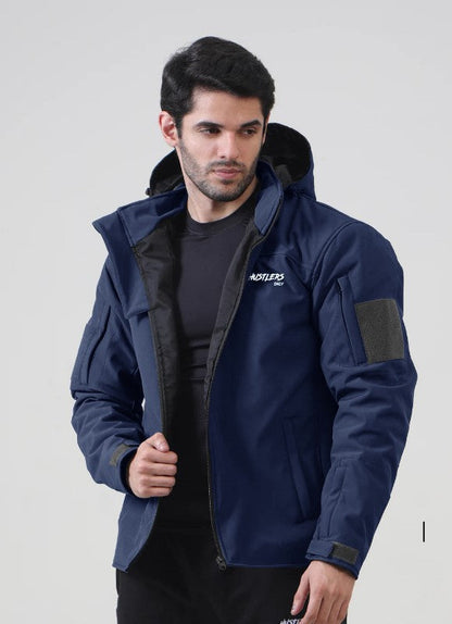 Winter Combat Jacket-Navy