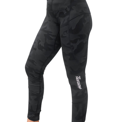 Camo Compression Leggings  Women