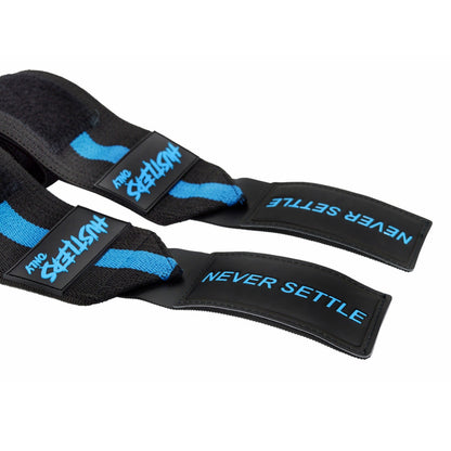 Black & Blue wrist wraps | HustlersOnlyUK