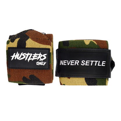green camo wrist wraps For Gym | HustlersOnlyUK